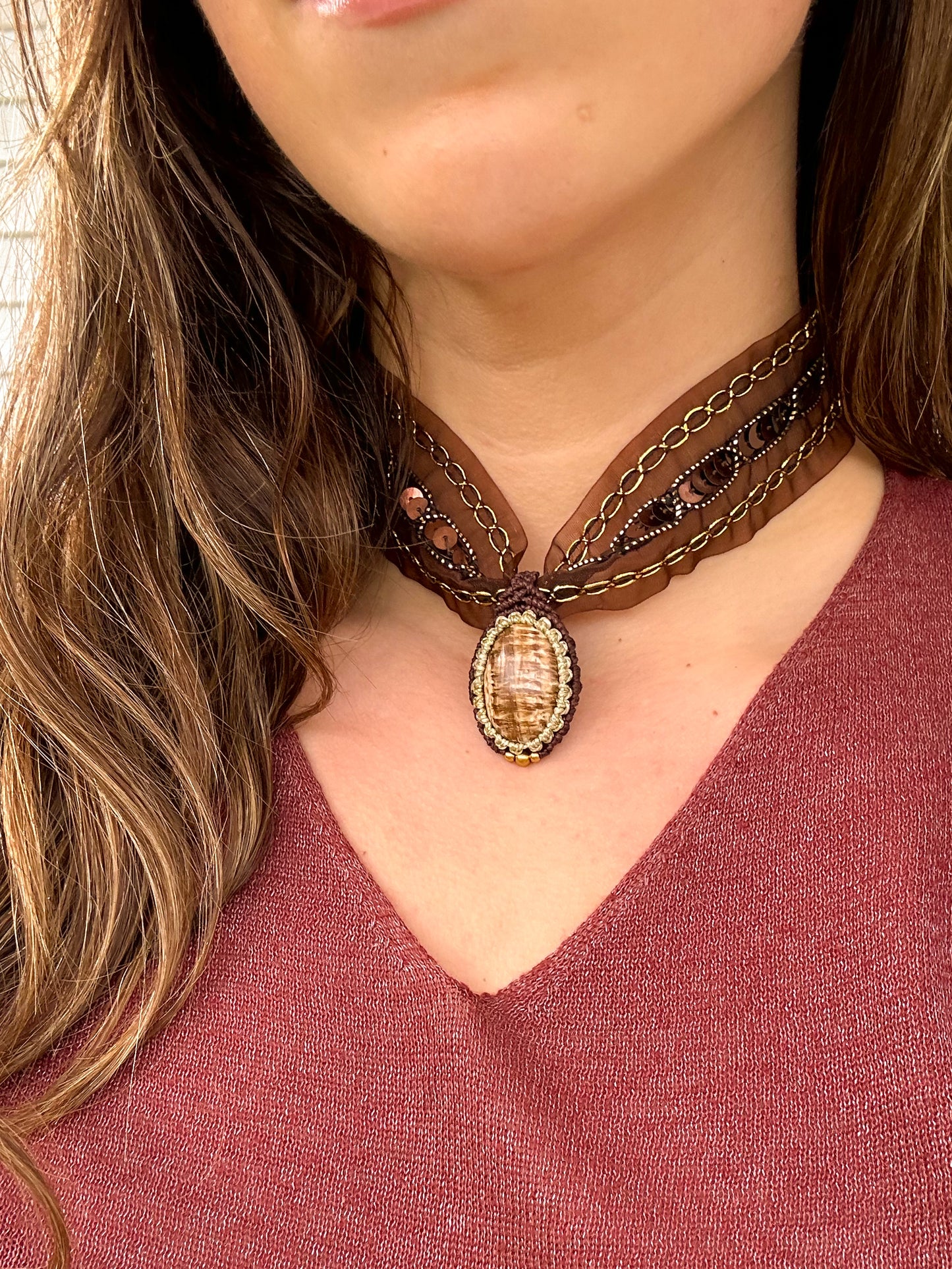 Choker Aura Jaspe