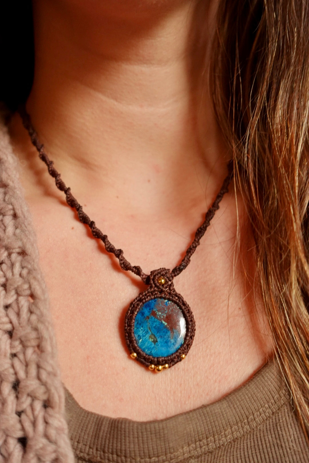Collar Mallorca Shattuckita
