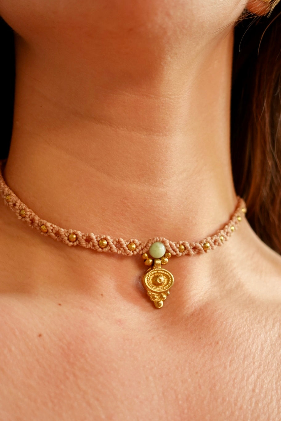 Choker Barú Crisoprasa