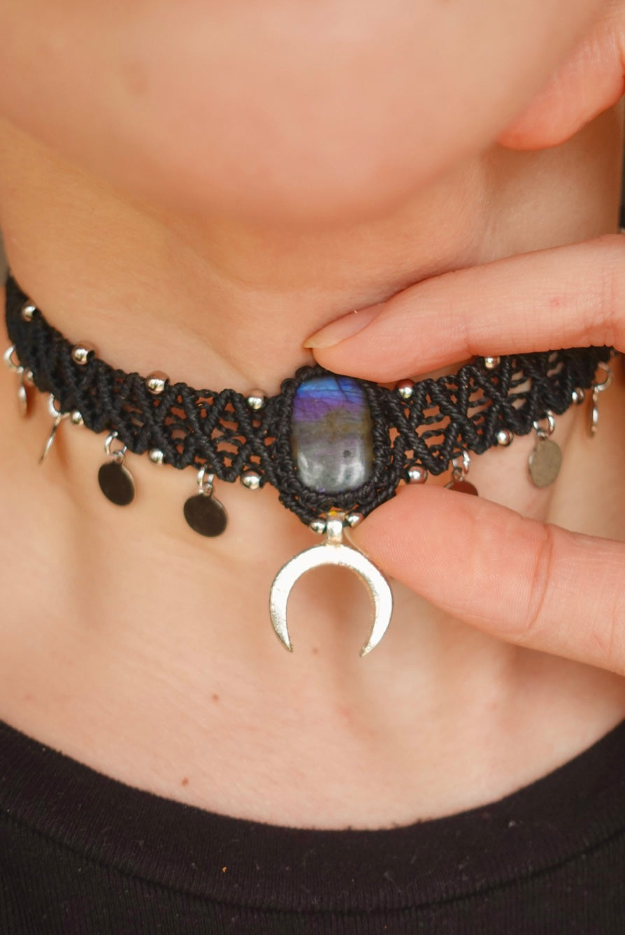 Choker Bali Labradorita