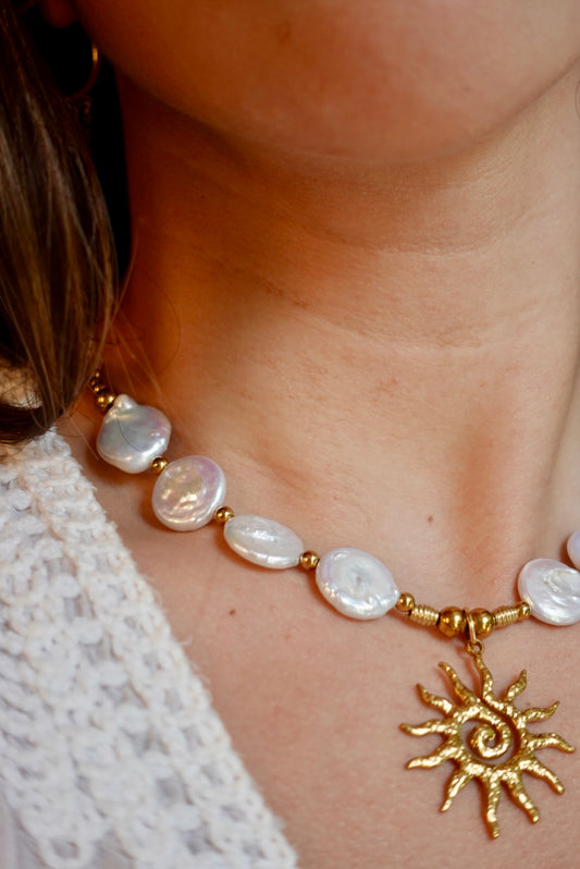 Collar Perla Sol