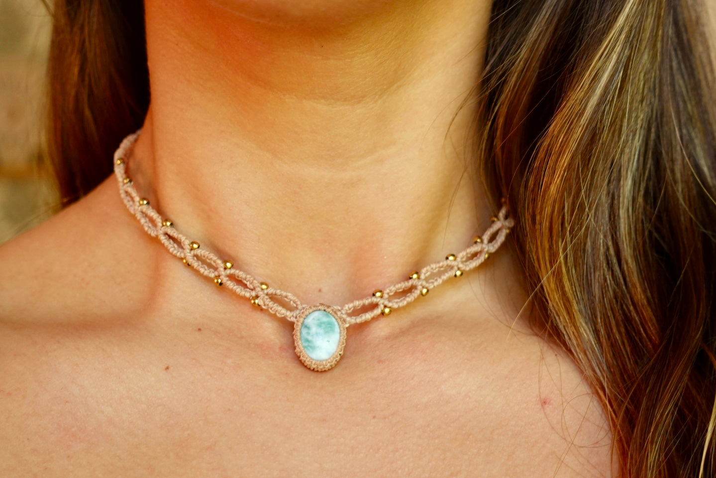 Collar Fiji Larimar