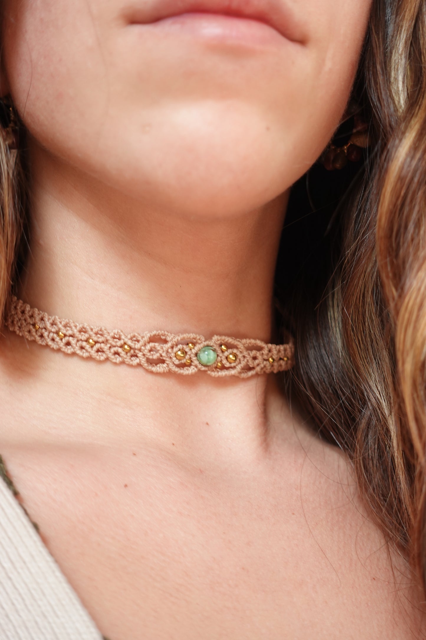 Choker Nosara Crisoprasa