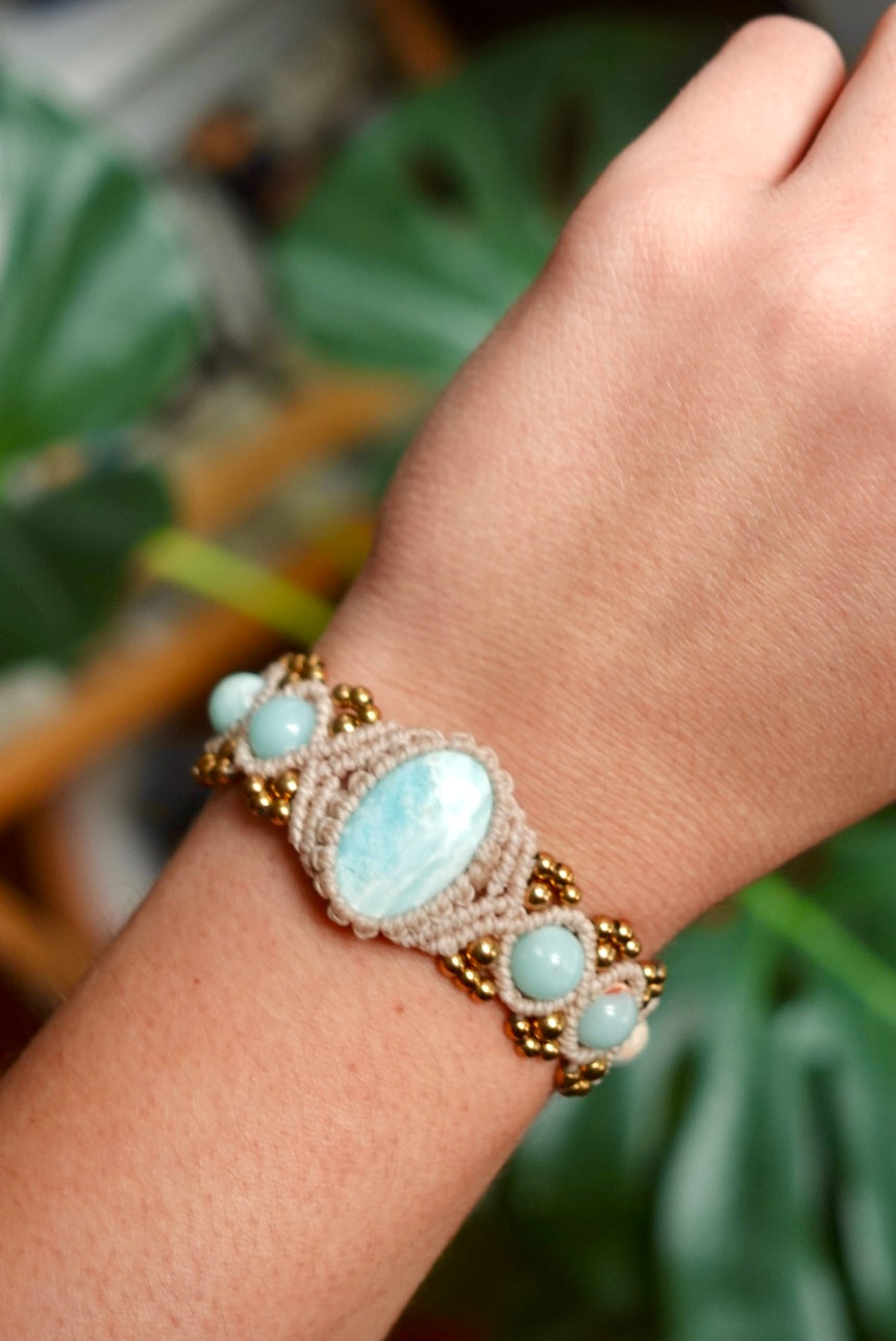 Pulsera Kenya Aragonito