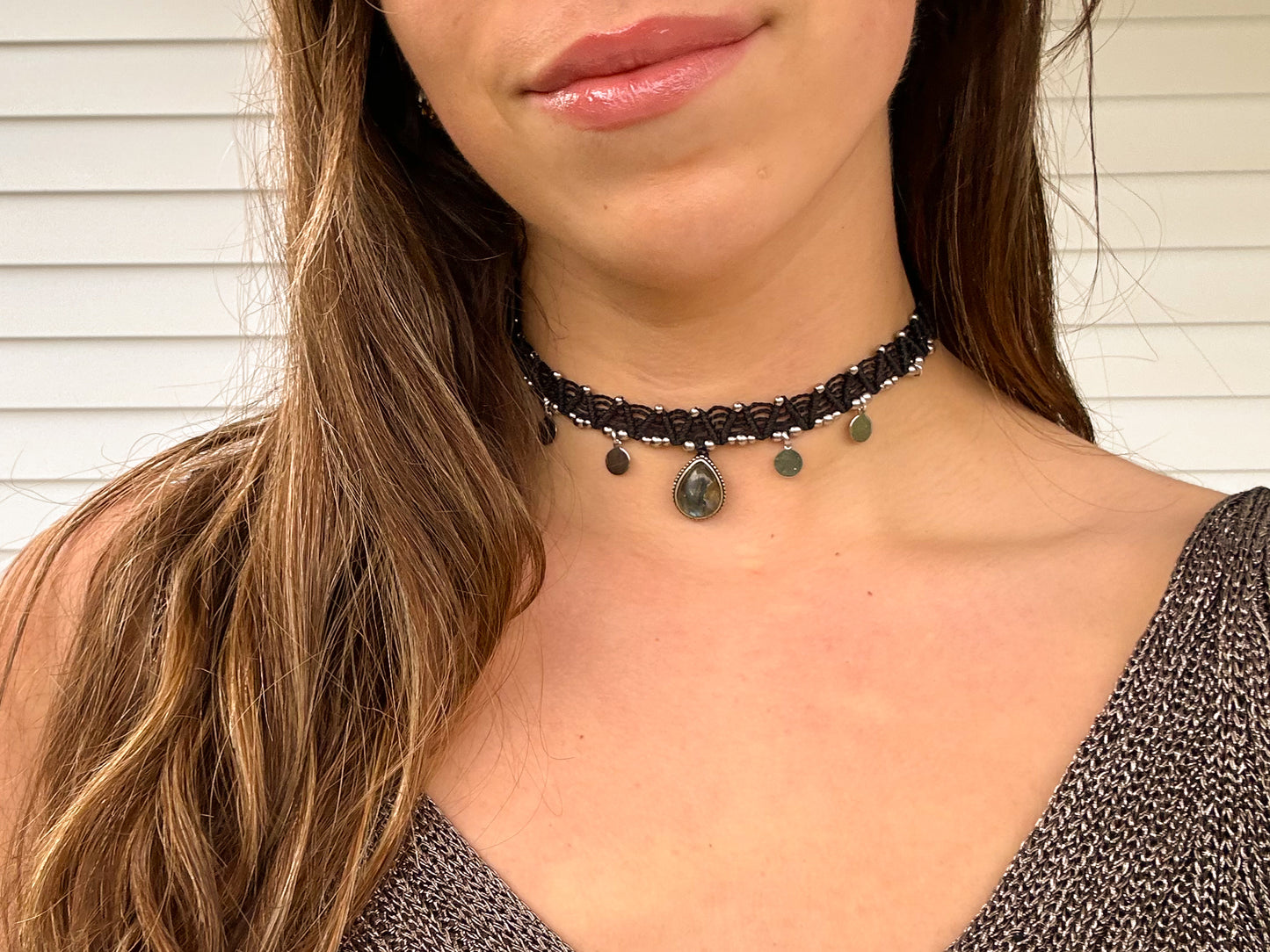 Collar Nara Labradorita