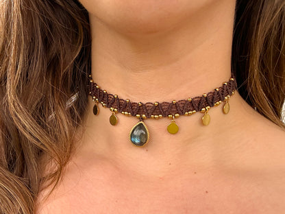 Collar Nara Labradorita