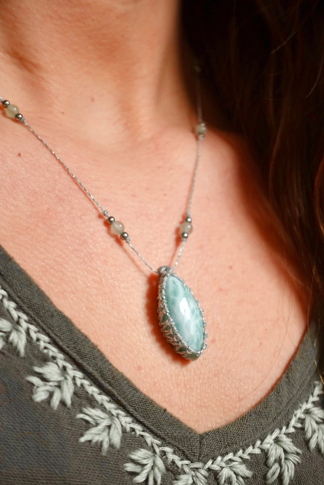 Collar Mancora Larimar