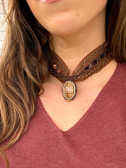 Choker Aura Jaspe