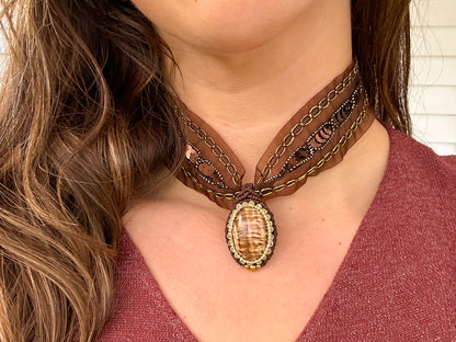Choker Aura Jaspe