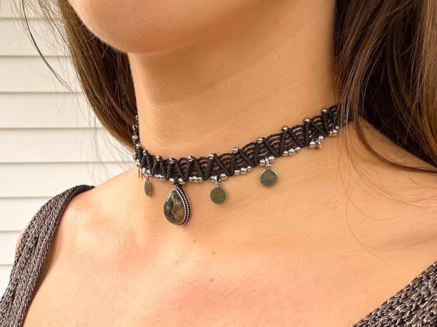 Collar Nara Labradorita