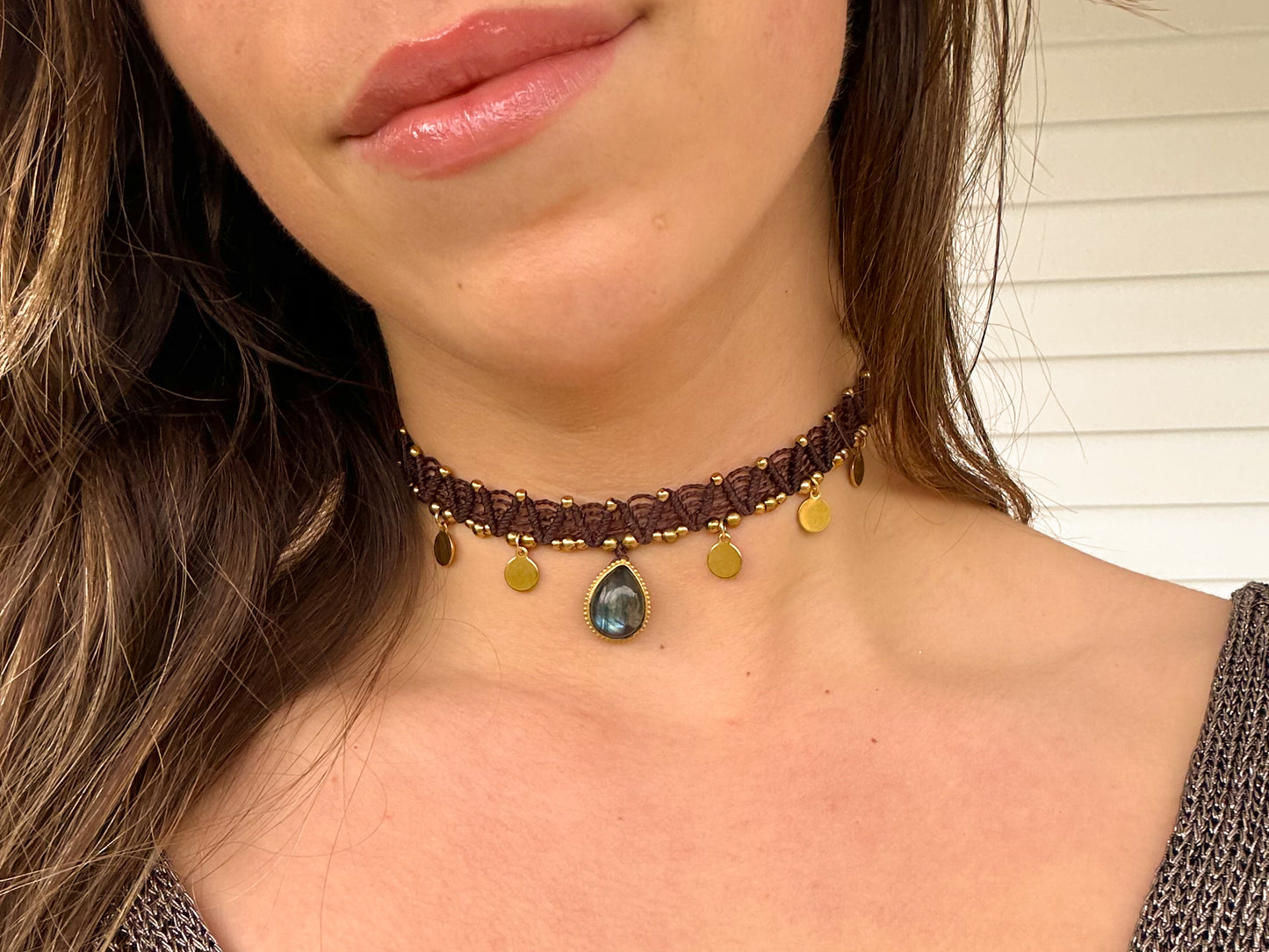 Collar Nara Labradorita