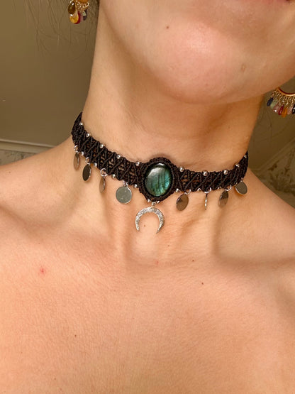 Choker Bali Labradorita