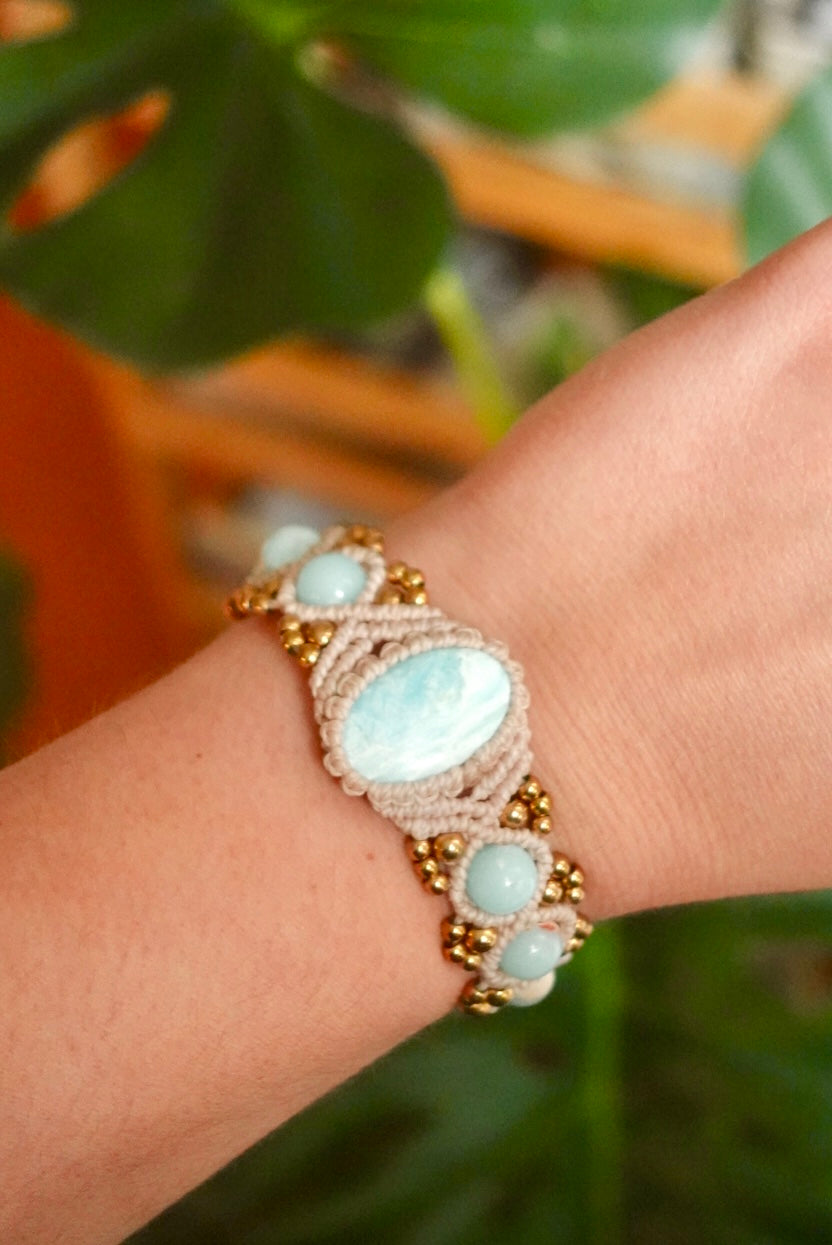 Pulsera Kenya Aragonito