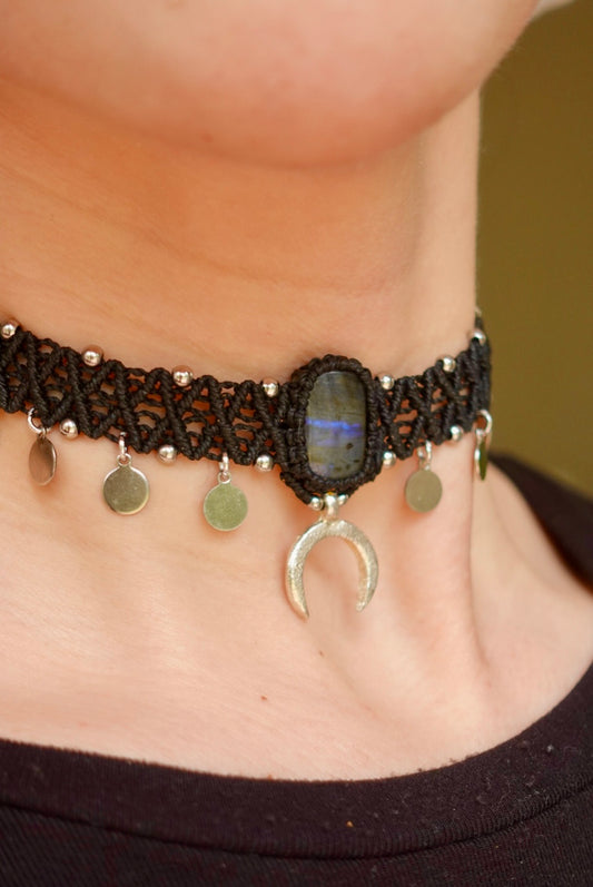 Choker Bali Labradorita