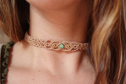 Choker Nosara Crisoprasa