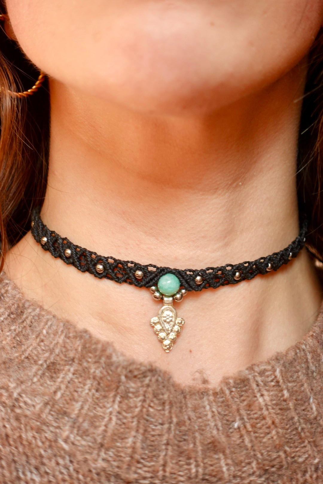 Choker Barú Amazonita