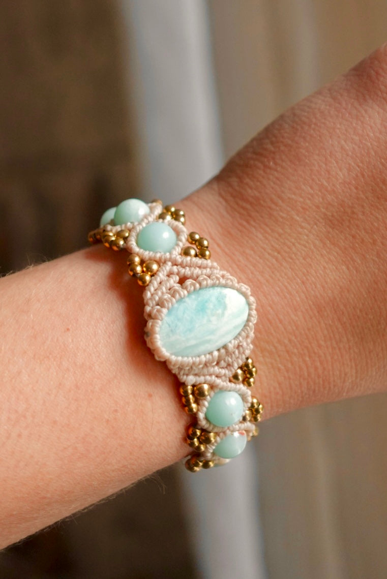 Pulsera Kenya Aragonito