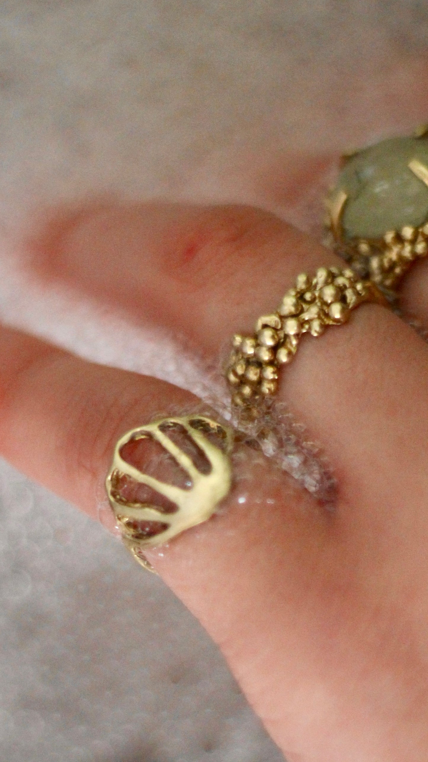 Anillo Espuma Bronce