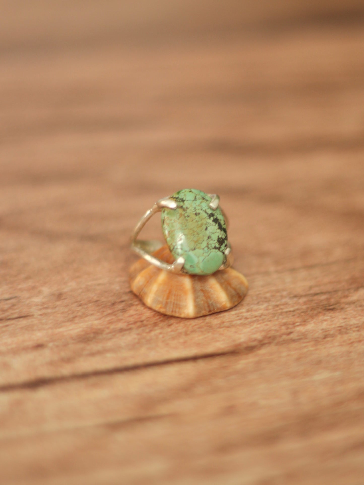 Anillo Reflejo Turquesa (plata)