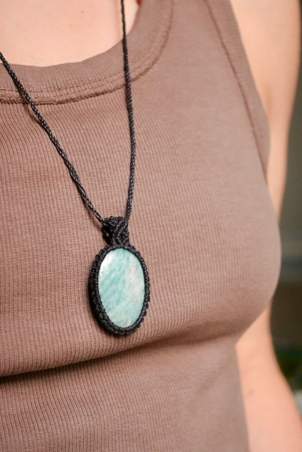 Collar Mallorca Amazonita