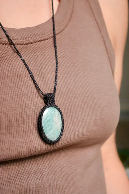 Collar Mallorca Amazonita