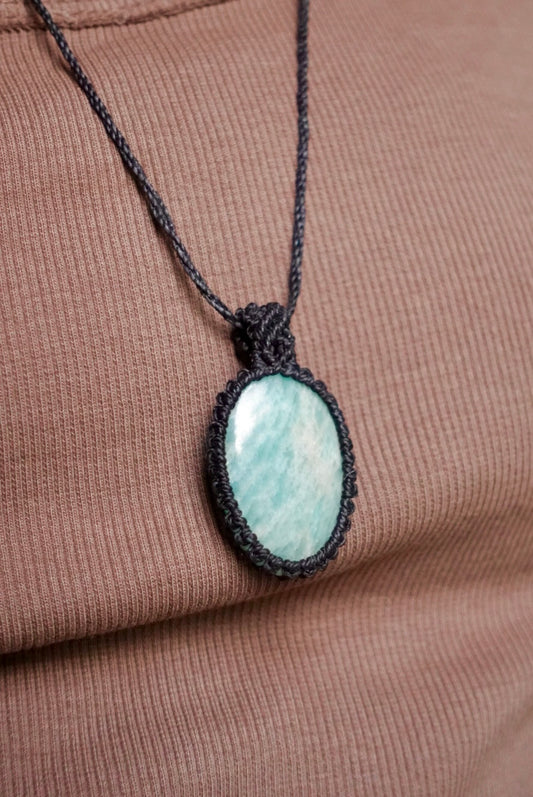 Collar Mallorca Amazonita