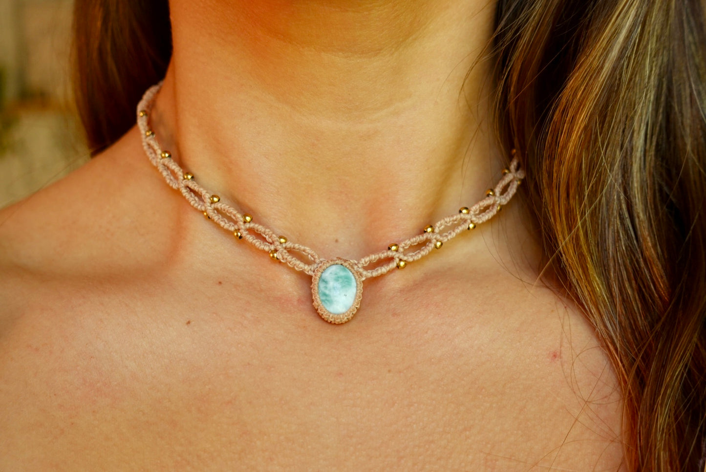 Collar Fiji Larimar
