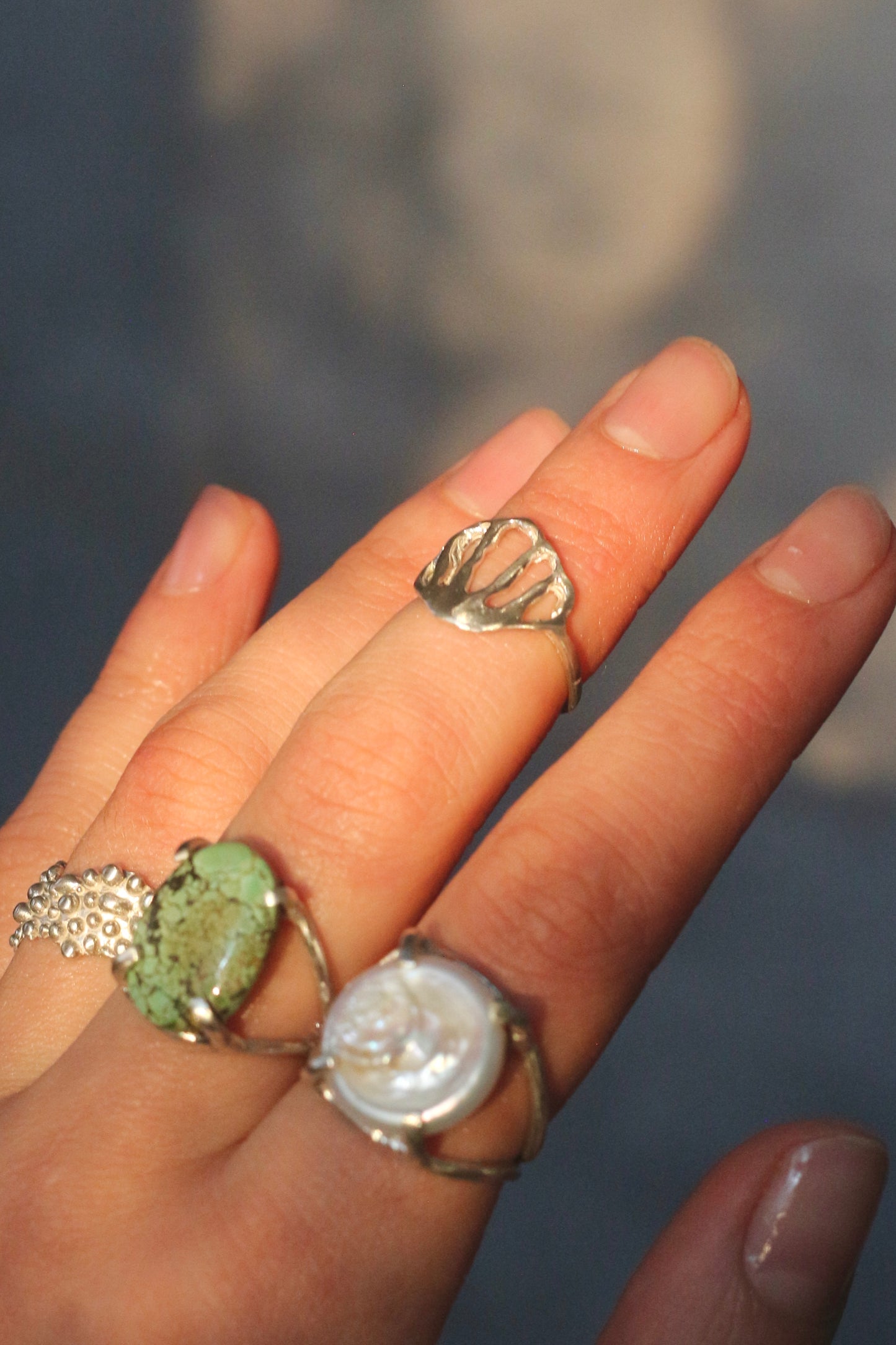 Anillo Conchita Plata