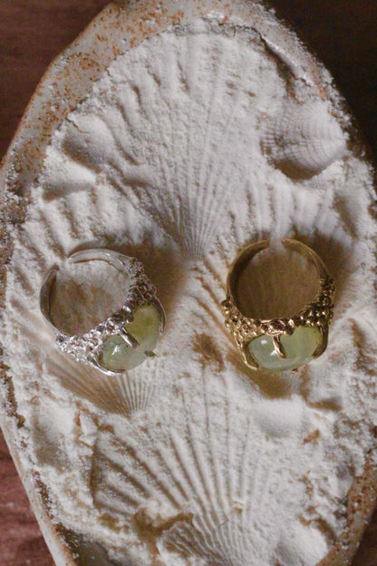 Anillo Marea Prehnita (bronce)