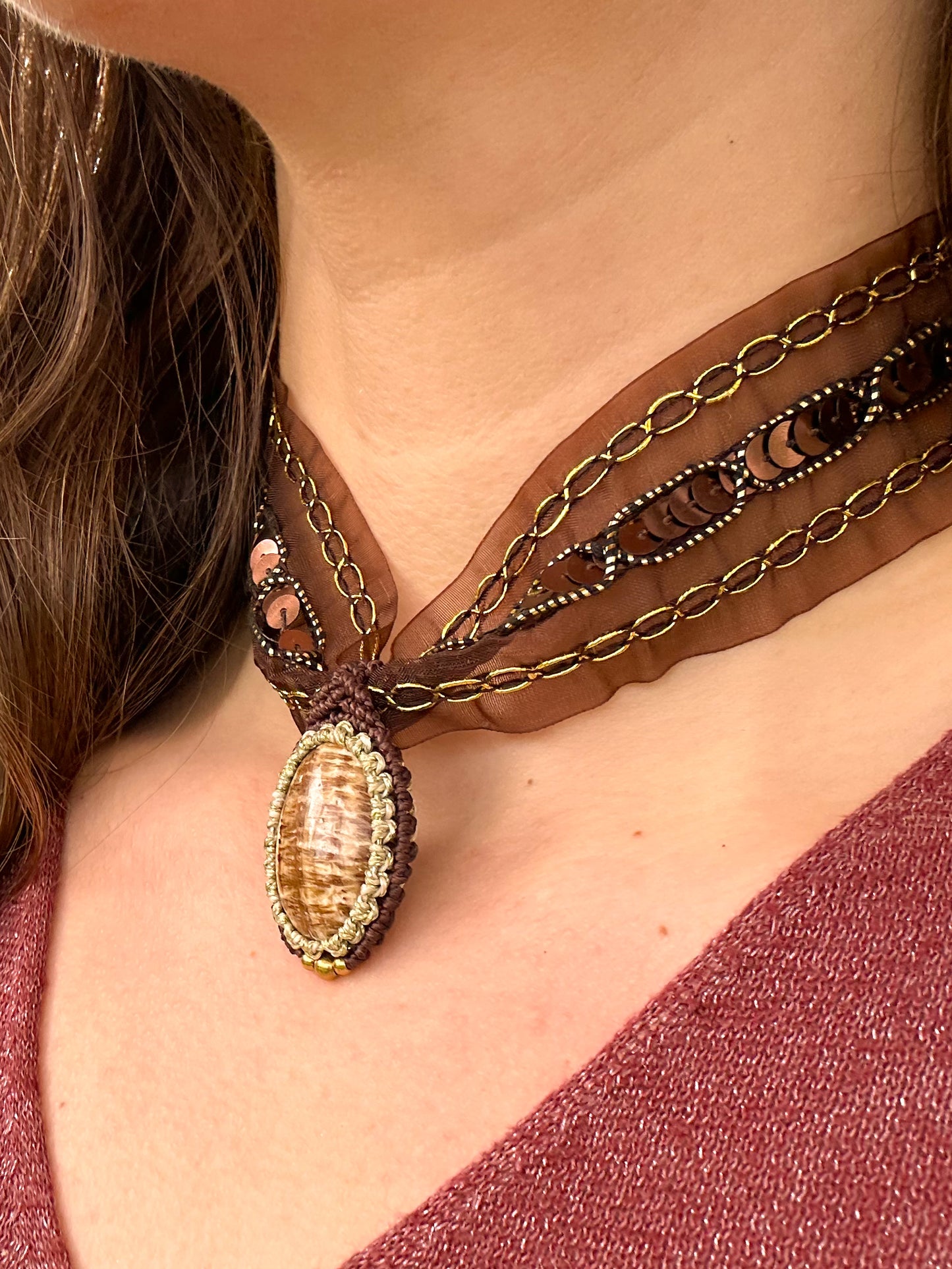 Choker Aura Jaspe