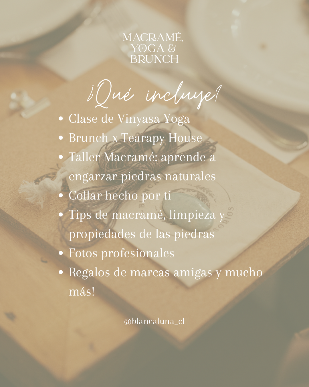 Macramé, Yoga & Brunch | 8 agosto