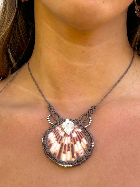 Collar Mallorca Conchita (gris)