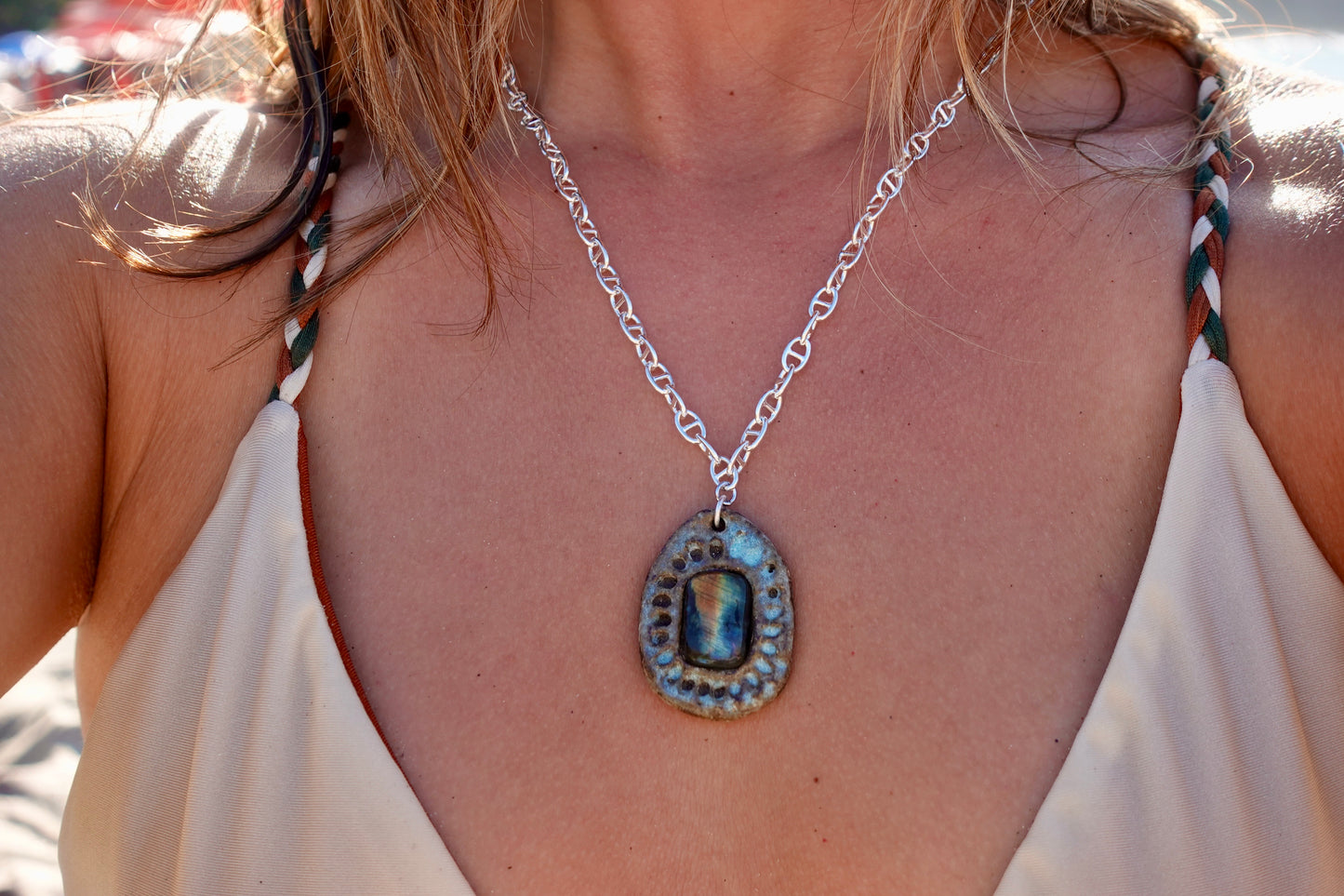 Collar Maia Plateado