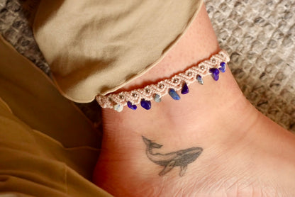 Pulsera/Tobillera Lapislázuli