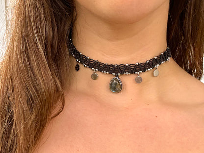 Collar Nara Labradorita