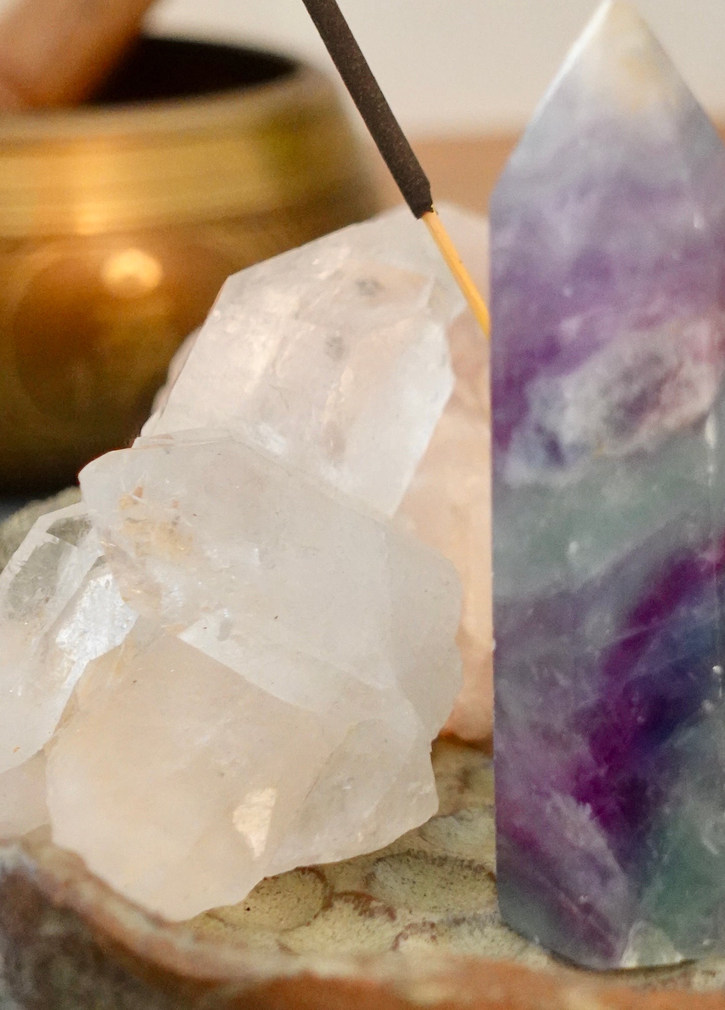 Drusa Cuarzo Cristal