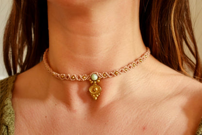 Choker Barú Crisoprasa