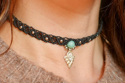 Choker Barú Amazonita