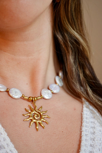 Collar Perla Sol