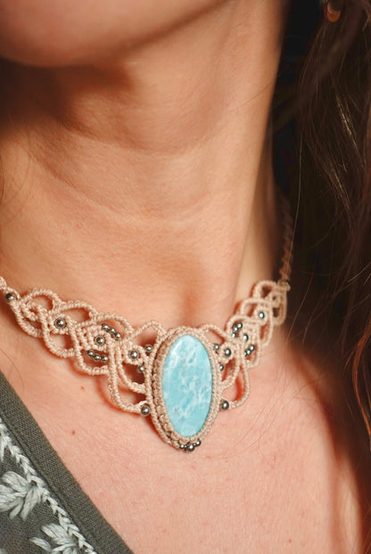 Collar Aruba Larimar
