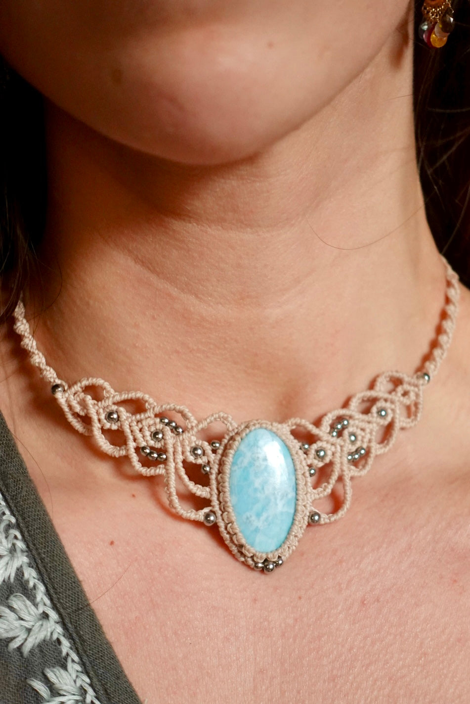 Collar Aruba Larimar