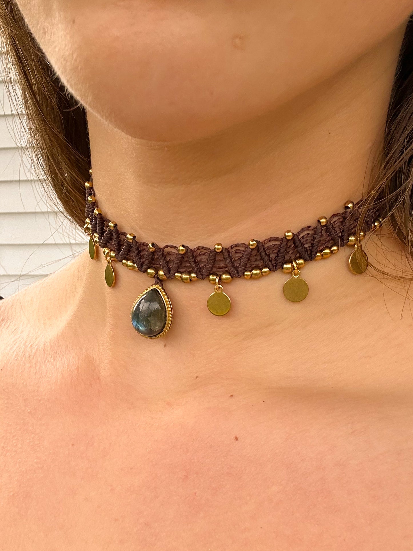 Collar Nara Labradorita