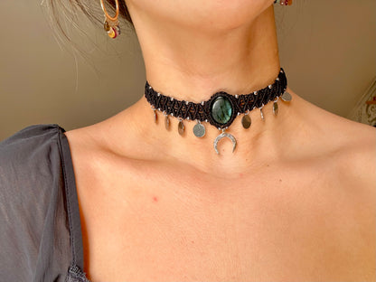 Choker Bali Labradorita