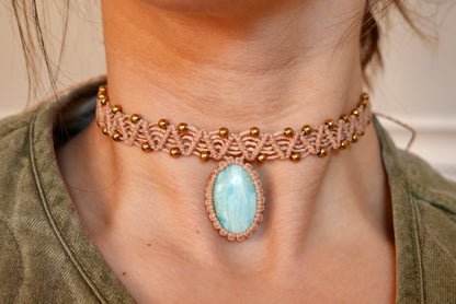 Collar Pipa Aragonito