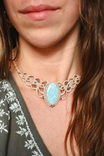 Collar Aruba Larimar