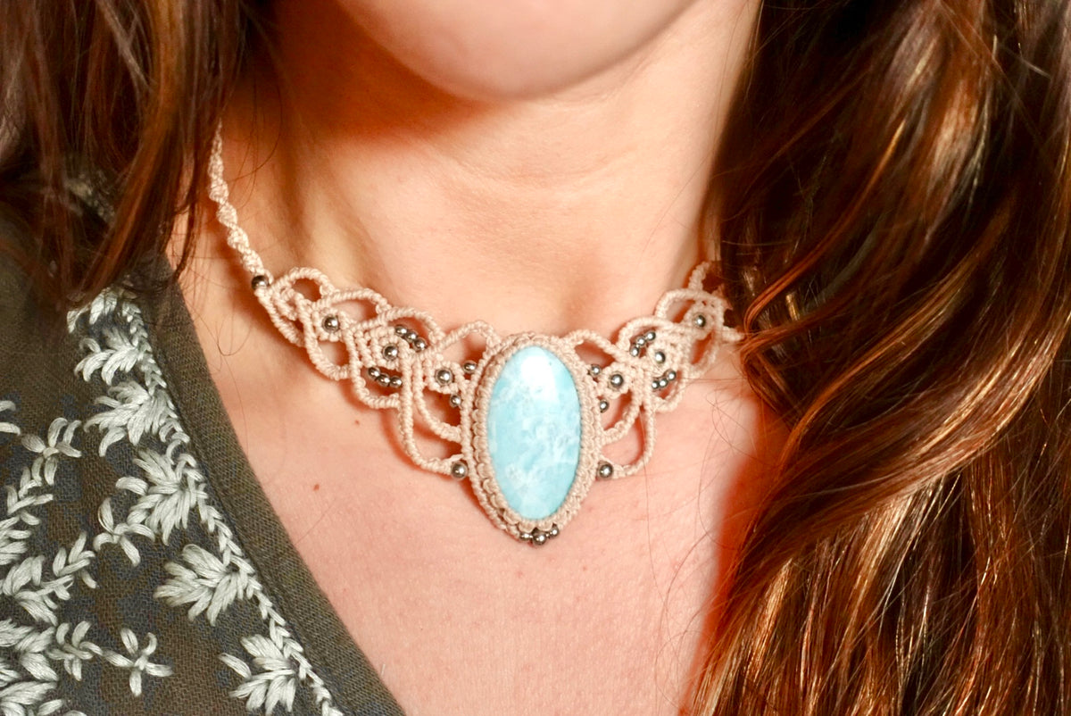 Collar Aruba Larimar
