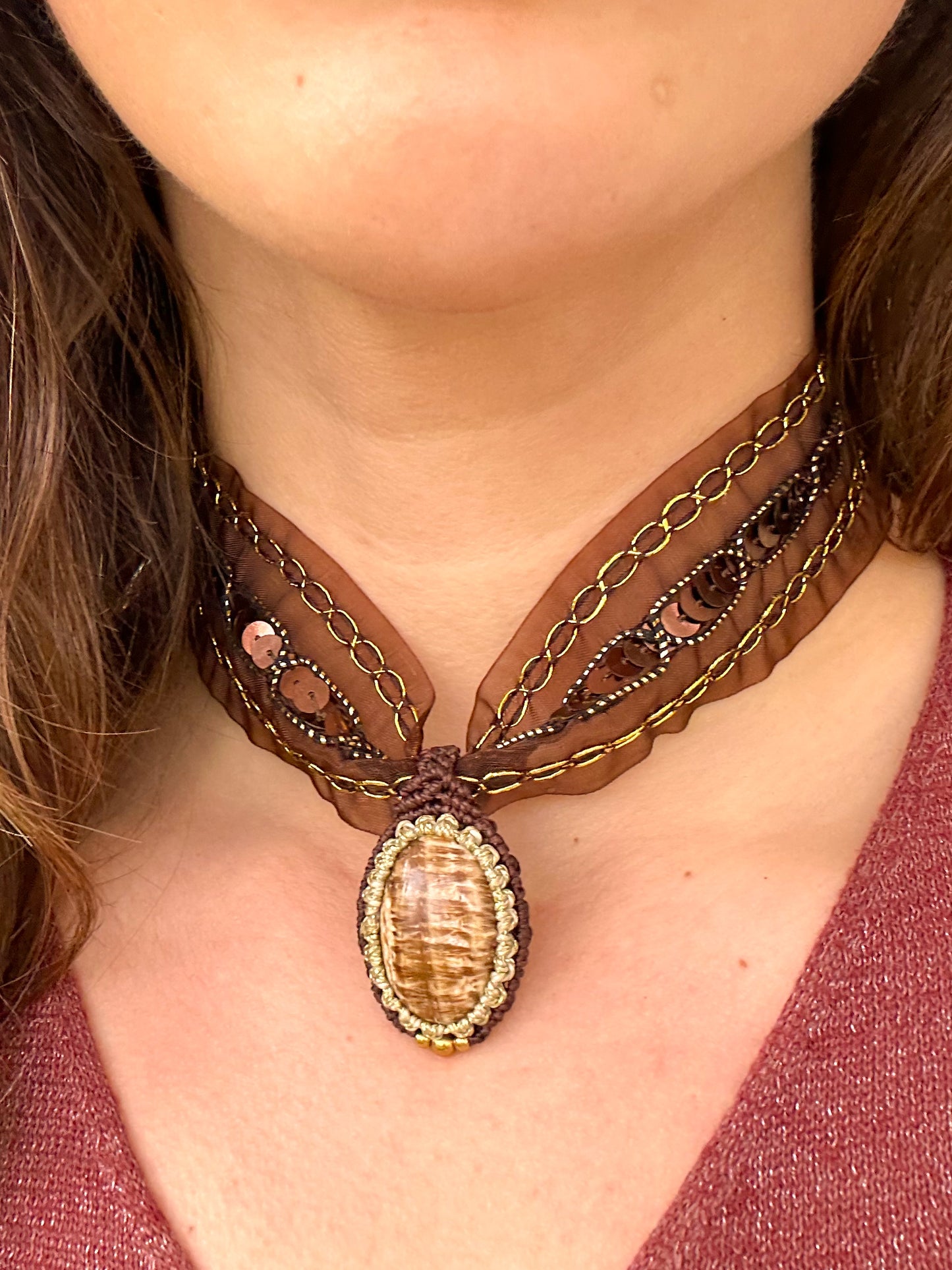 Choker Aura Jaspe