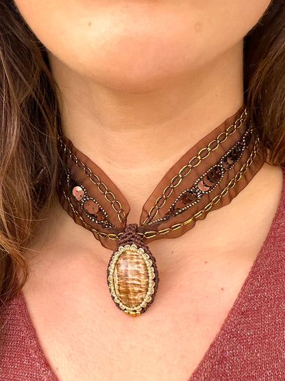 Choker Aura Jaspe