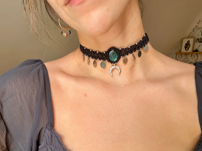 Choker Bali Labradorita