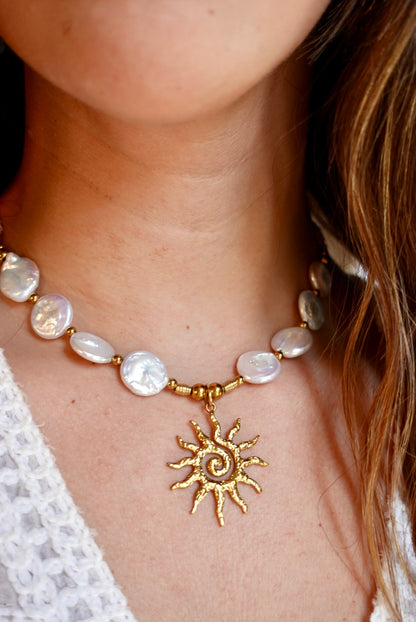 Collar Perla Sol